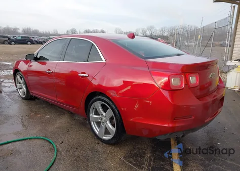 2013 Chevrolet Malibu 2Lz из США, поврежденный, VIN 1G11J5SX2DF166315